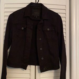 Paige Black Denim Jacket